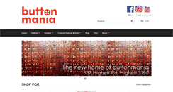 Desktop Screenshot of buttonmania.com.au